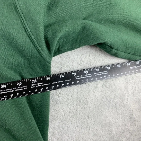 Northeastern State RiverHawks Hoodie Mens 3XL Green Champion NSU Sweatshirt - Picture 8 of 13